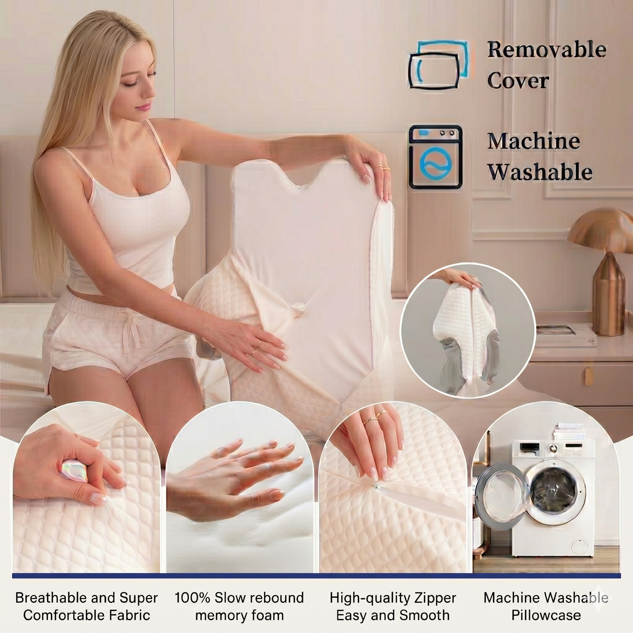 Cervical Pillow for Neck Support