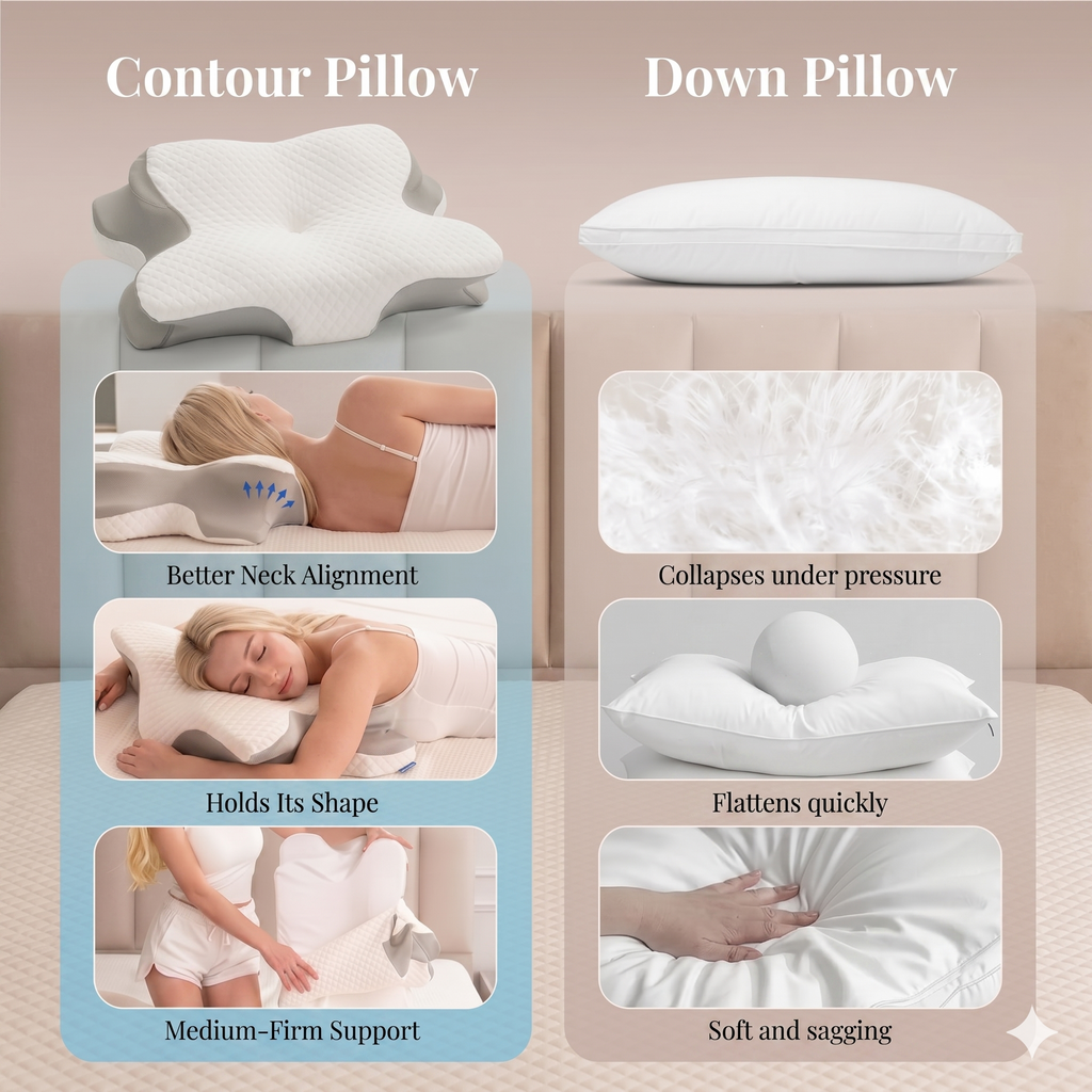 Cervical Pillow for Neck Support