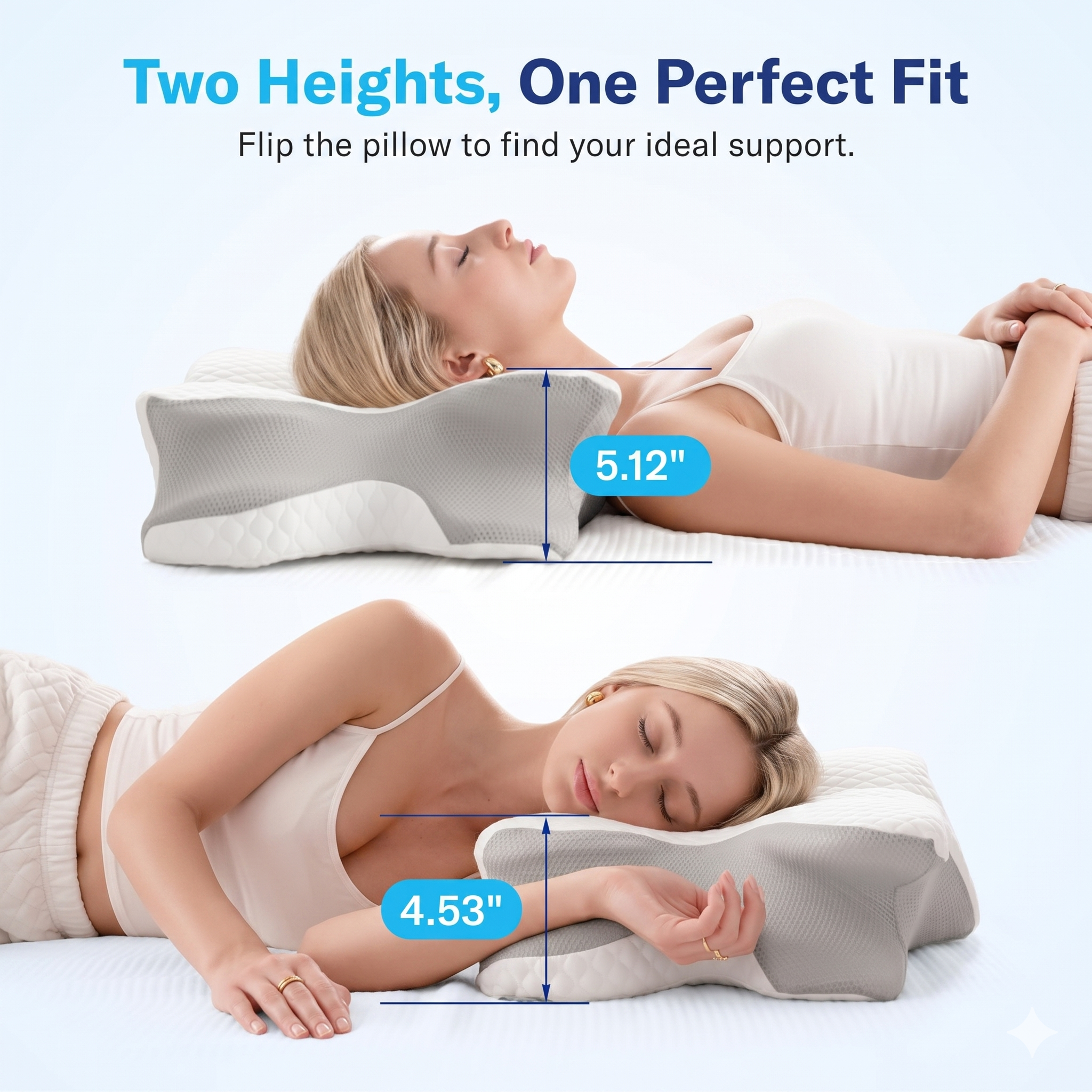 Cervical Pillow for Neck Support